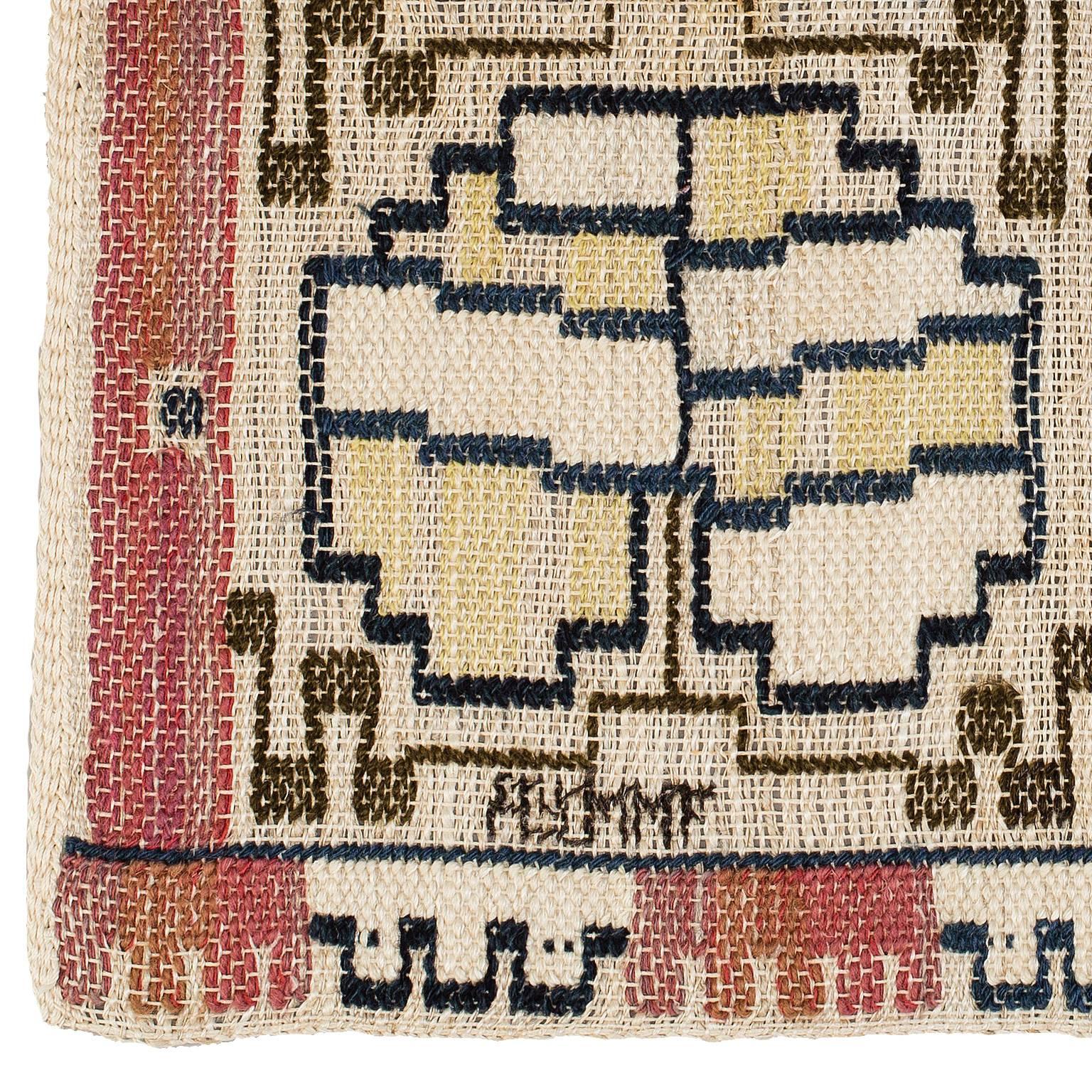 Scandinavian Modern Grodblad Tapestry, Ab MMF Marta Maas-Fjettrstrom For Sale
