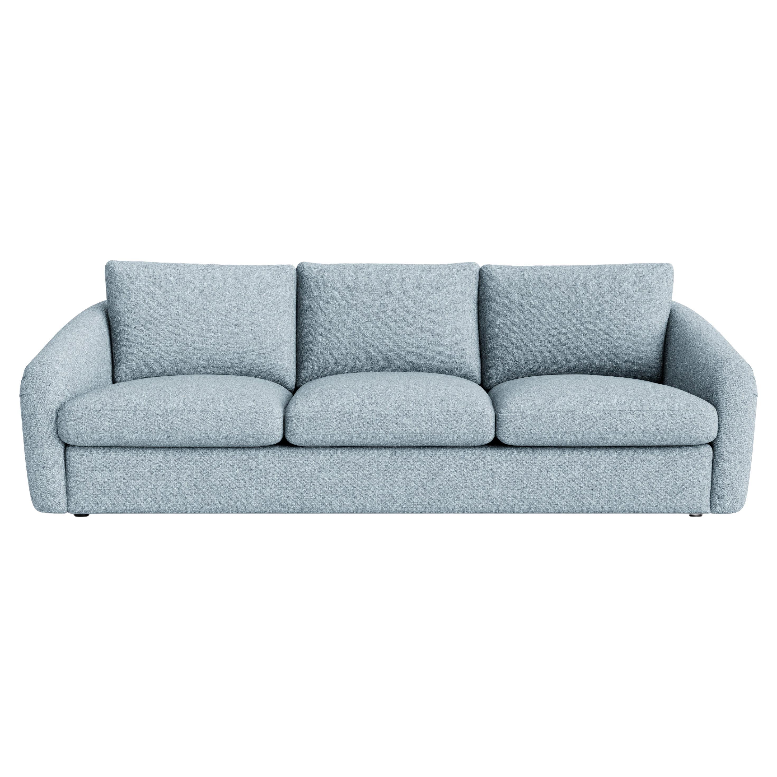 Divano moderno organico e super soffice in Maharam Beck