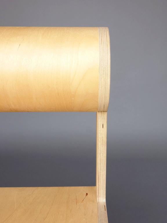 Waka Waka Contemporary Leaning Back Cylinder Wood Dining Chair For Sale at 1stDibs waka waka