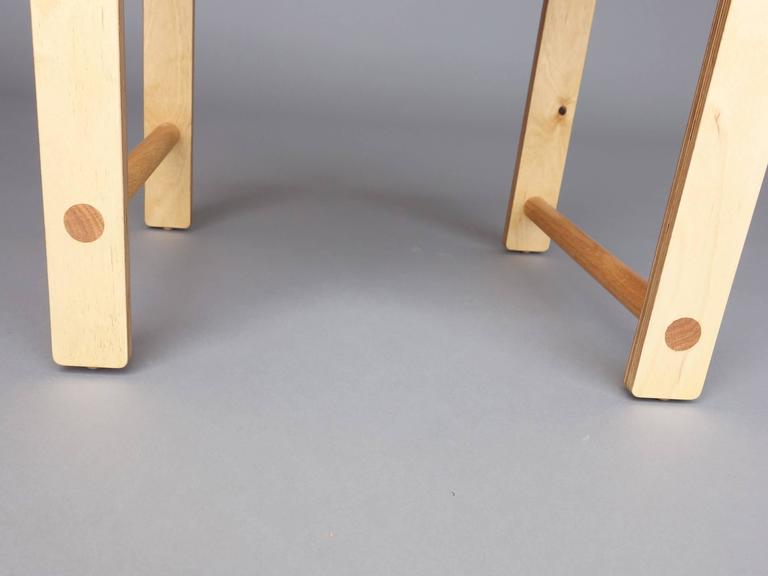 Waka Waka Contemporary Leaning Back Cylinder Wood Dining Chair For Sale at 1stDibs waka waka