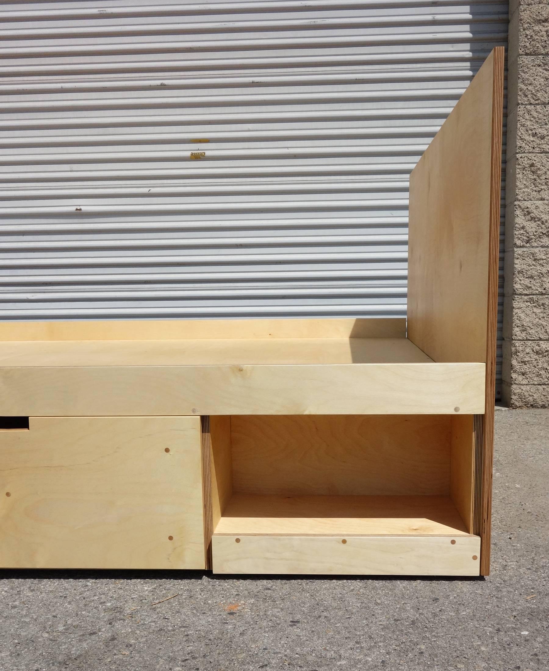 plywood box bed design