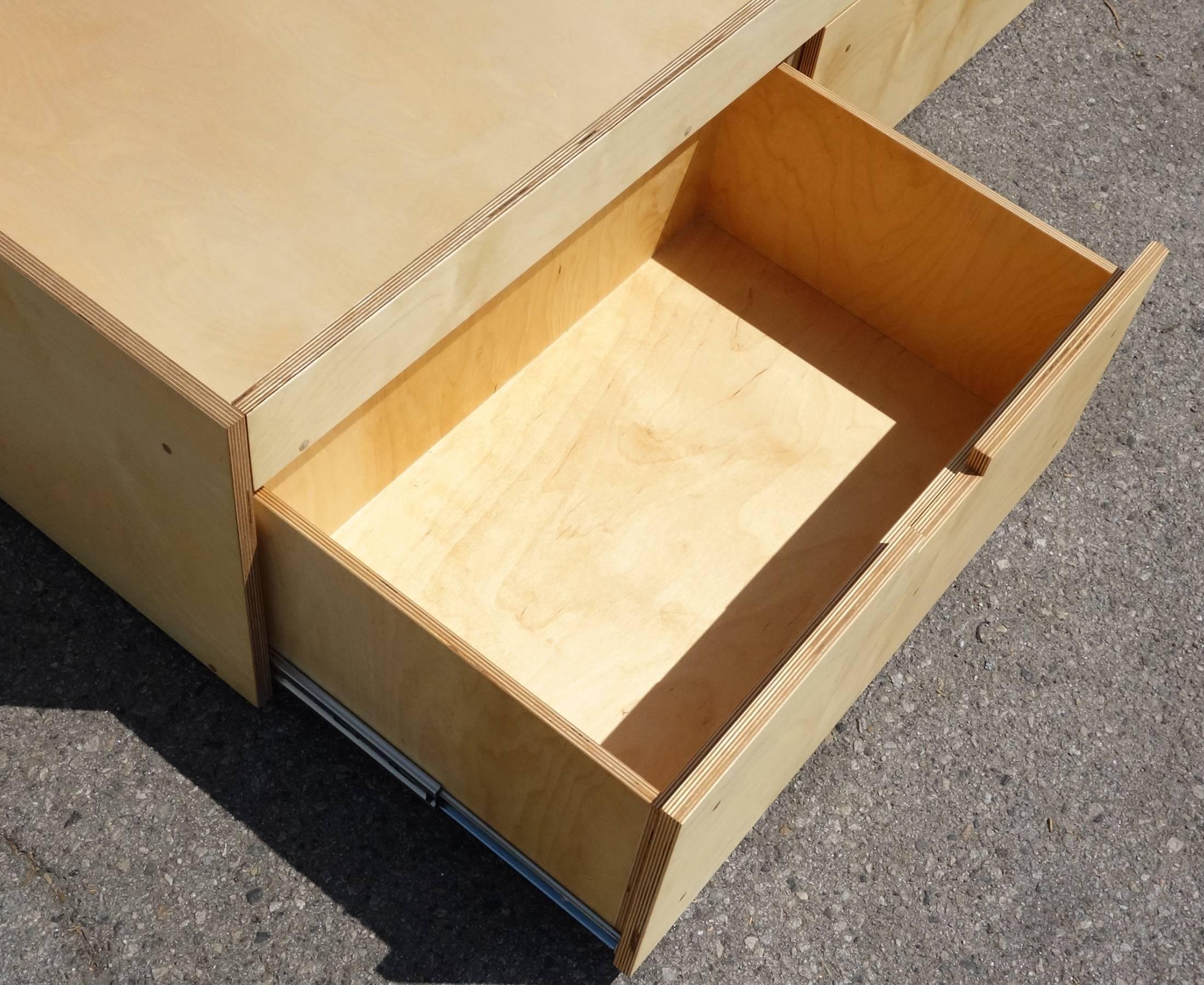 modern box bed