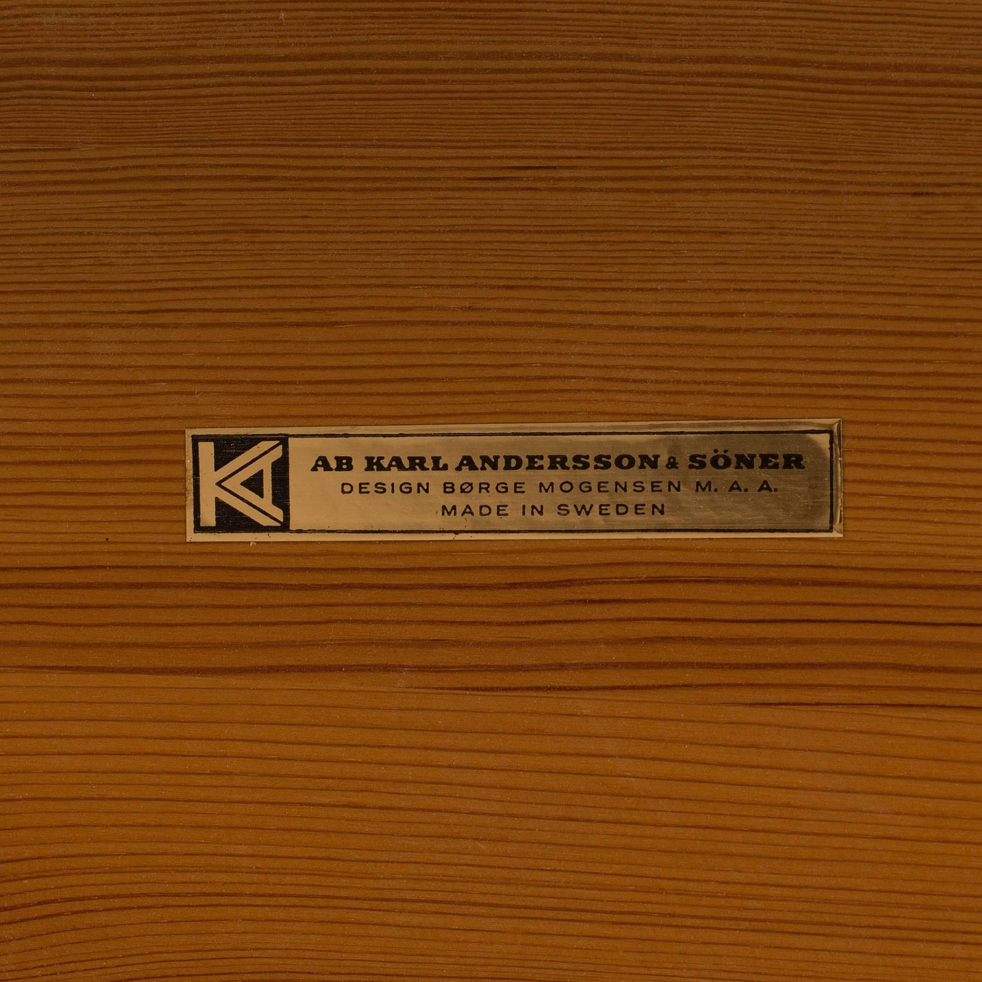20th Century Pine Bench by Danish Designer Børge Mogensen
