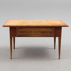 18th Century Swedish Folk Art Table