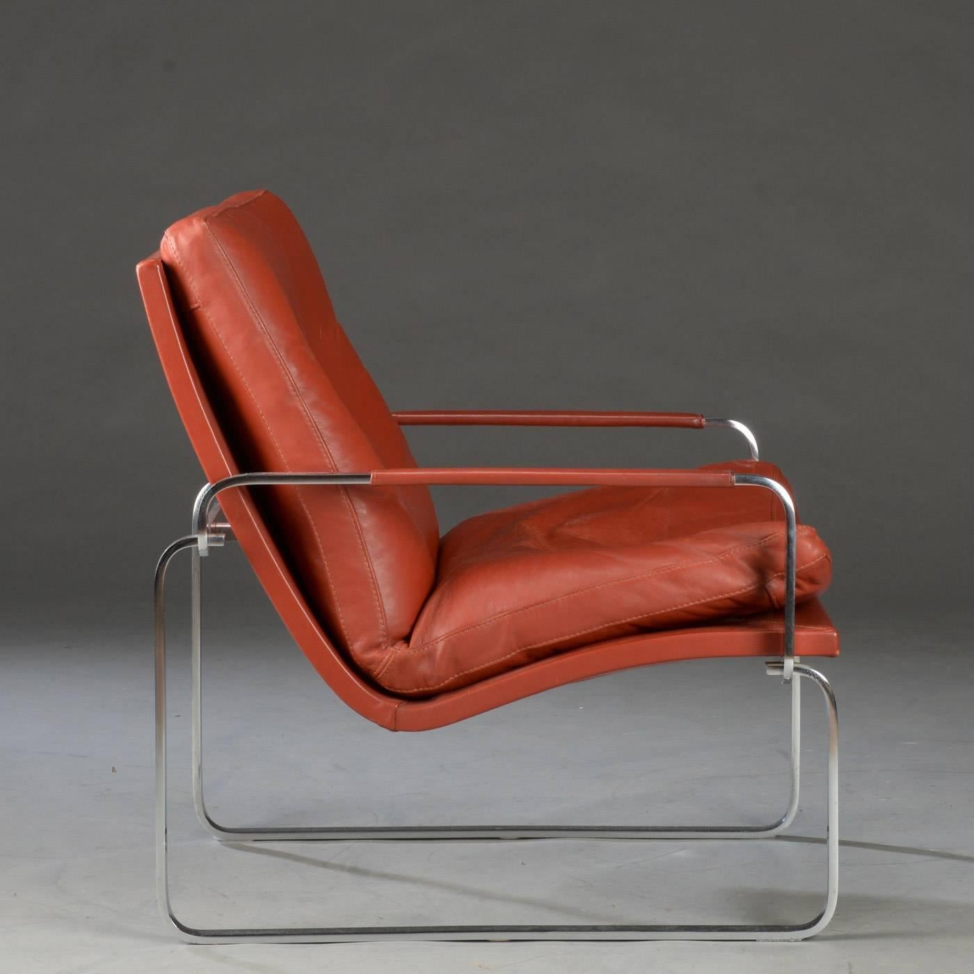 20th Century Pair of Danish Lounge Chairs by Jørgen Lund & Ole Larsen for Bo-Ex