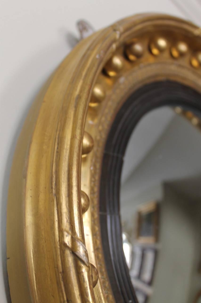 19th Century English Convex Mirror 1