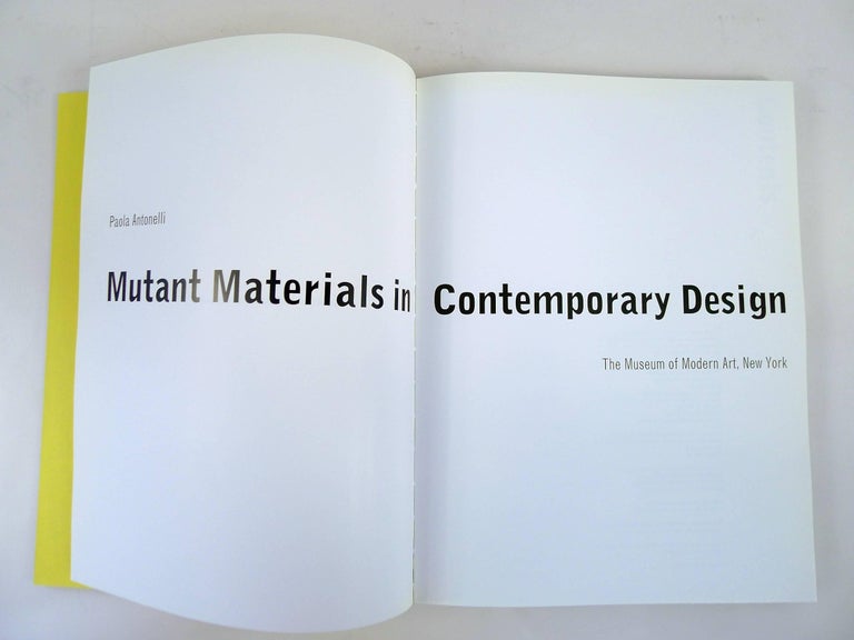 MOMA Catalog with Resine Cover Handmade by Gaetano Pesce at 1stDibs