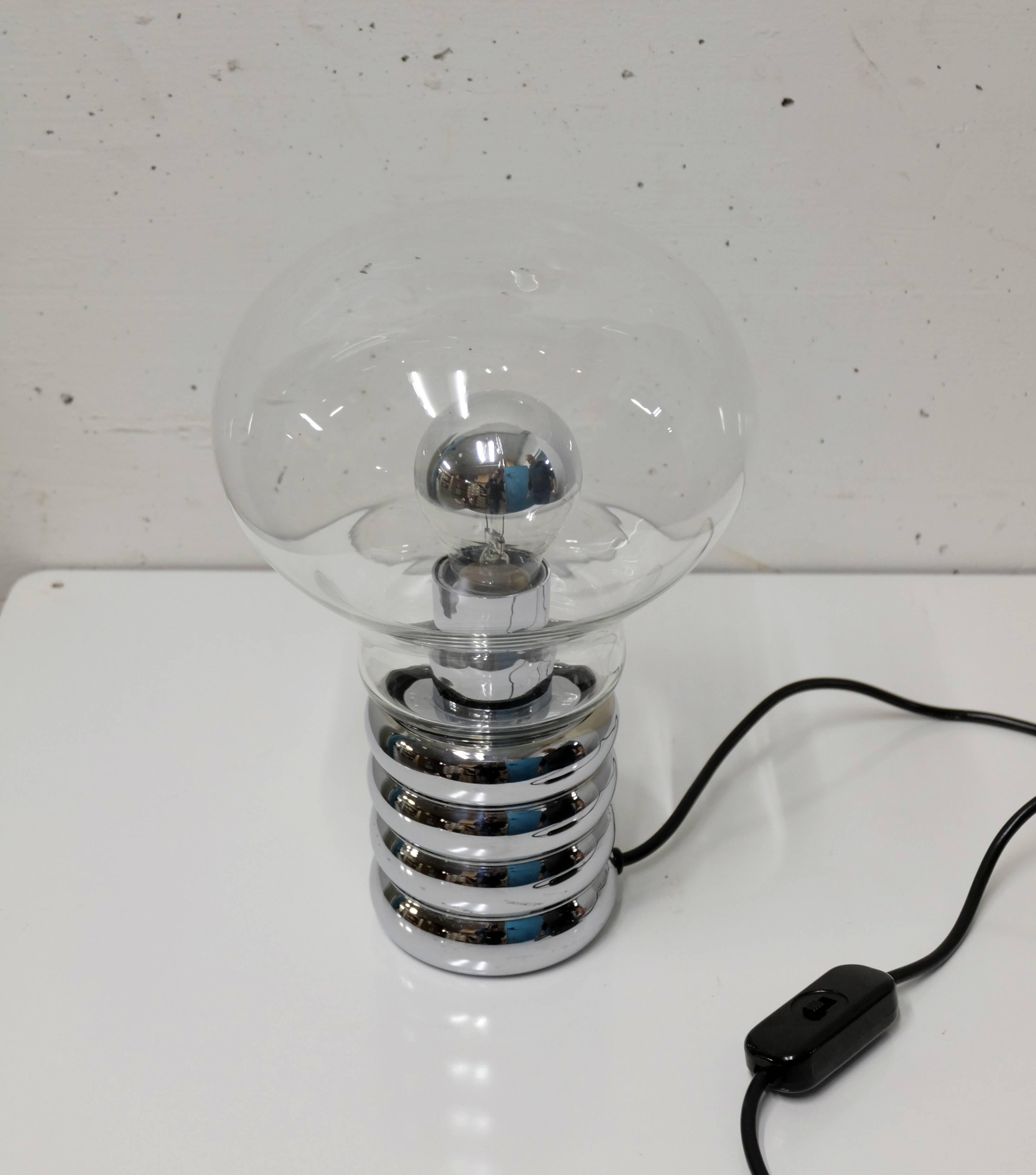 Plated Table Lamp 