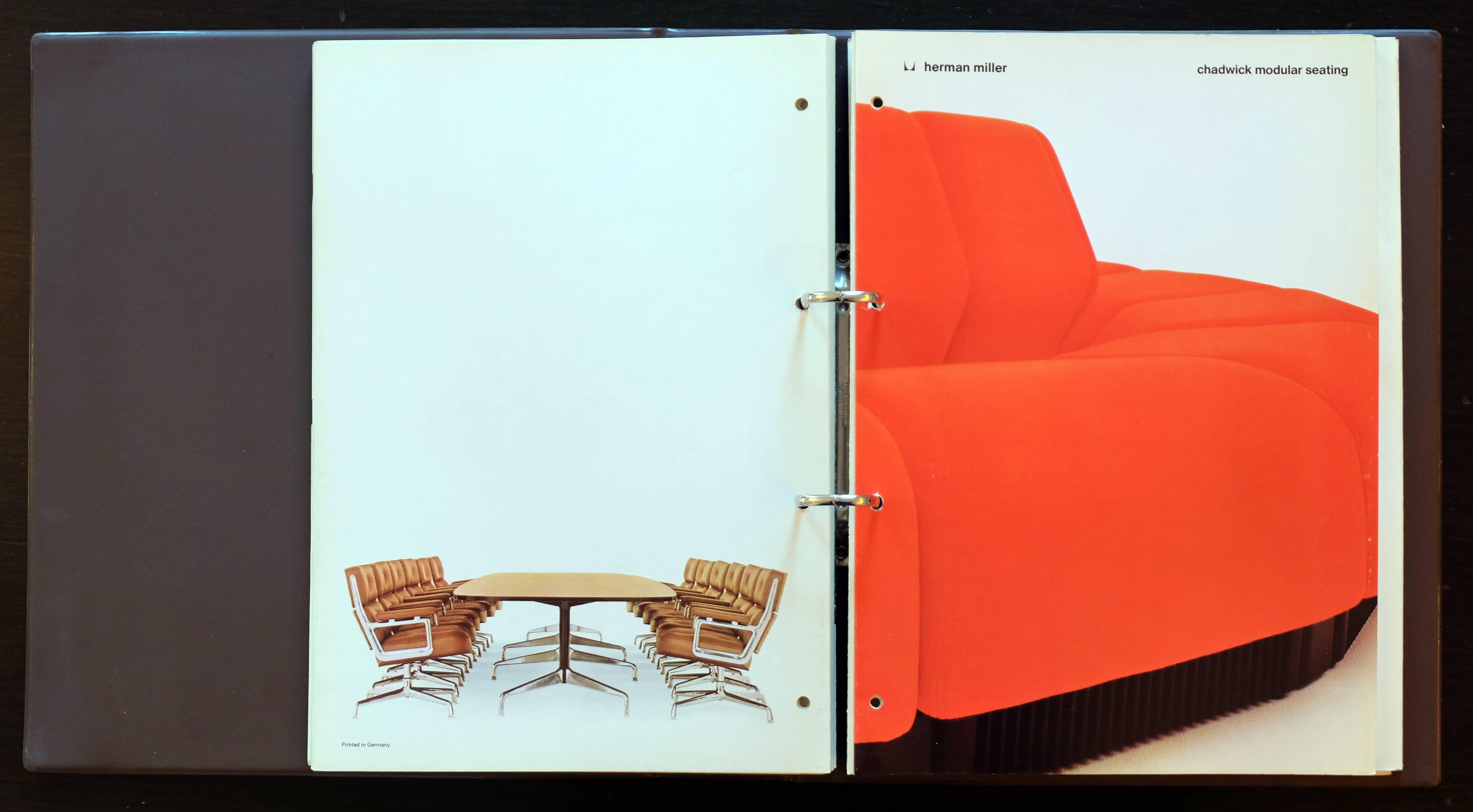 Herman Miller International Collection and Vitra, 1978 Dealer's Catalogue In Good Condition In Geneva, CH
