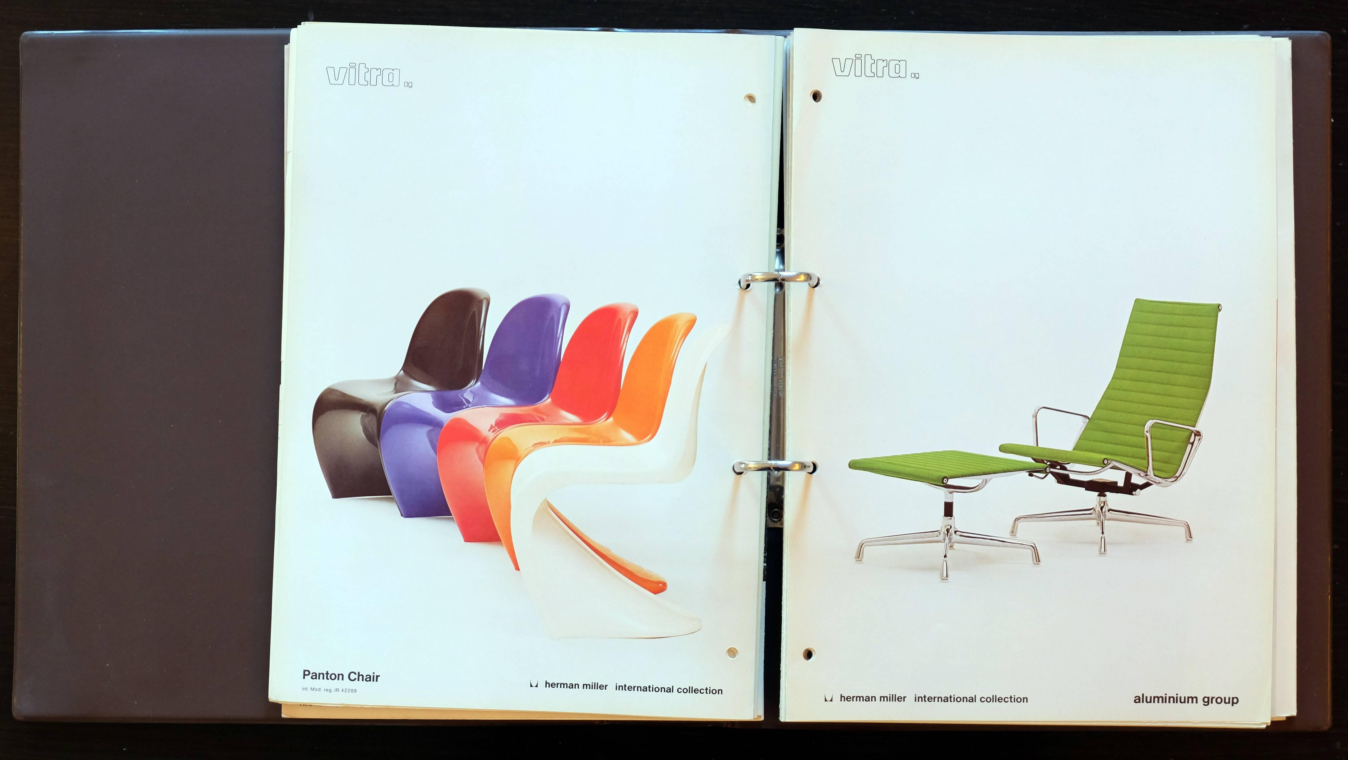 Paper Herman Miller International Collection and Vitra, 1978 Dealer's Catalogue