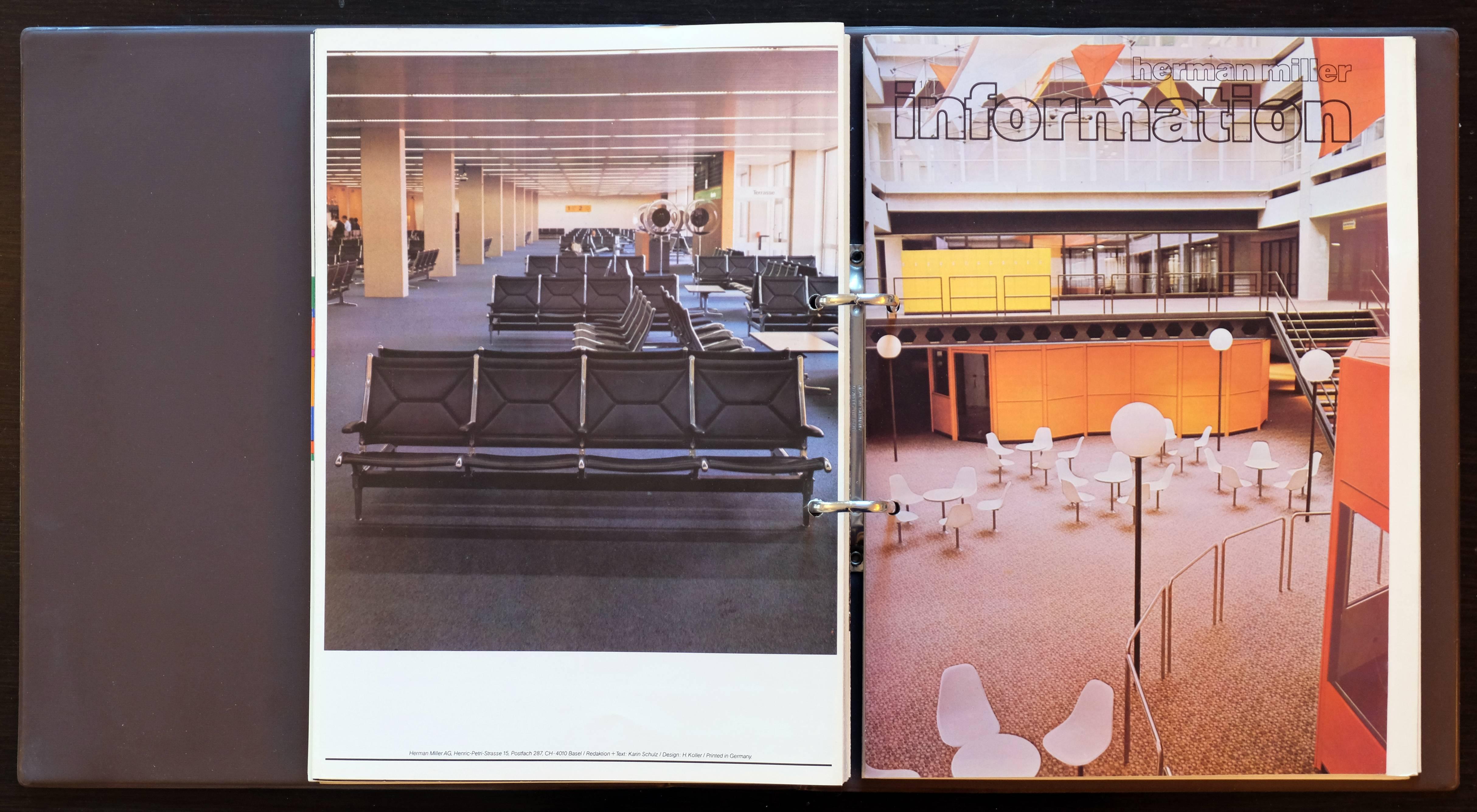 Herman Miller International Collection and Vitra, 1978 Dealer's Catalogue 1