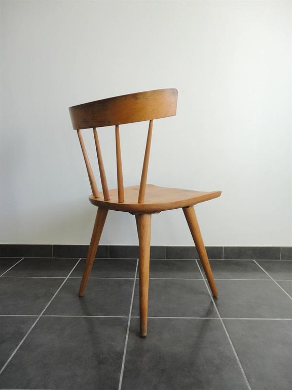 Mid-Century Modern Spindle Back Planner Group Chair by Paul McCobb for Winchendon, 1950s For Sale