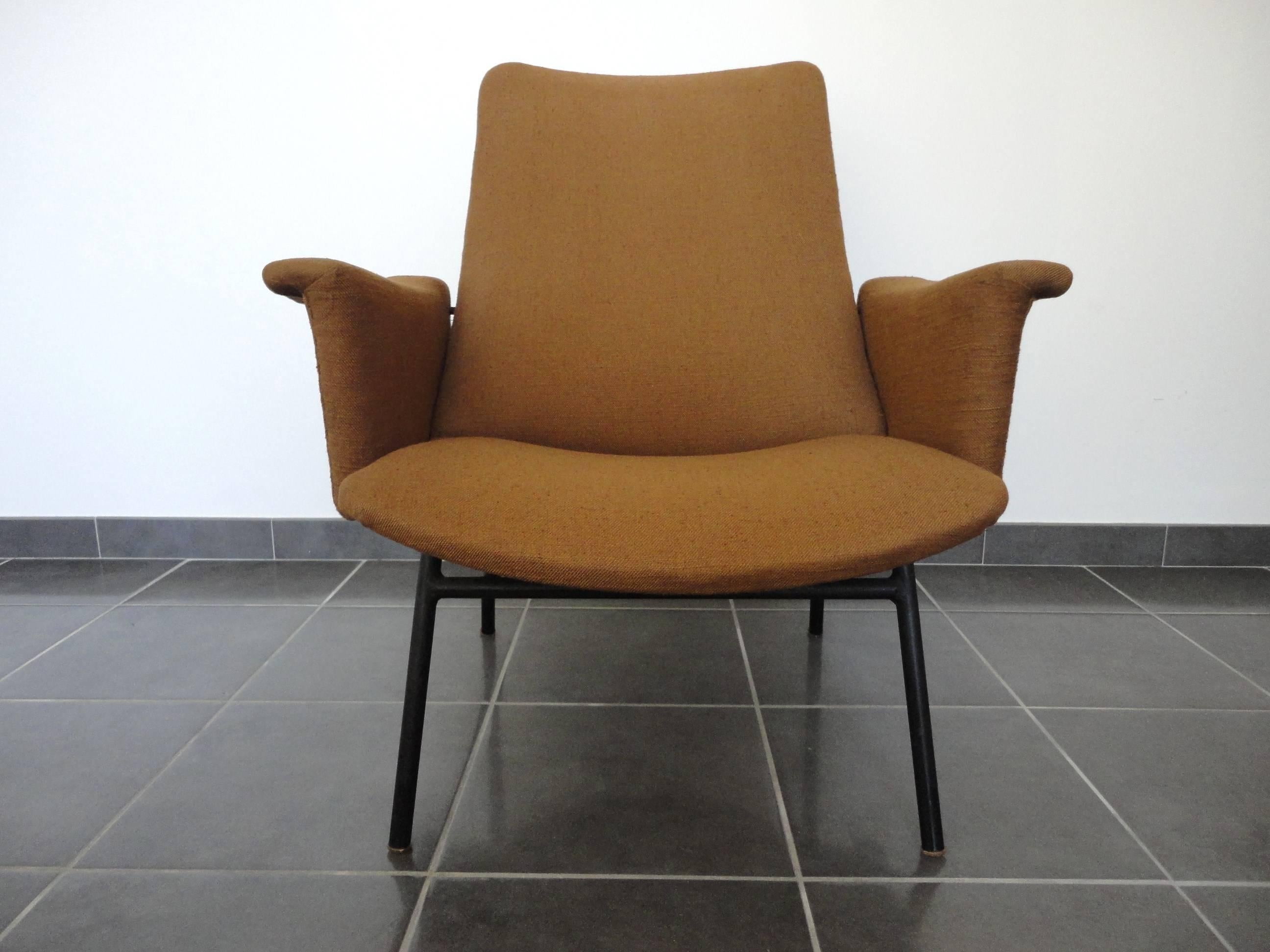 Pierre Guariche Lounge Chair for Steiner, France 1950s In Good Condition In La Teste De Buch, FR