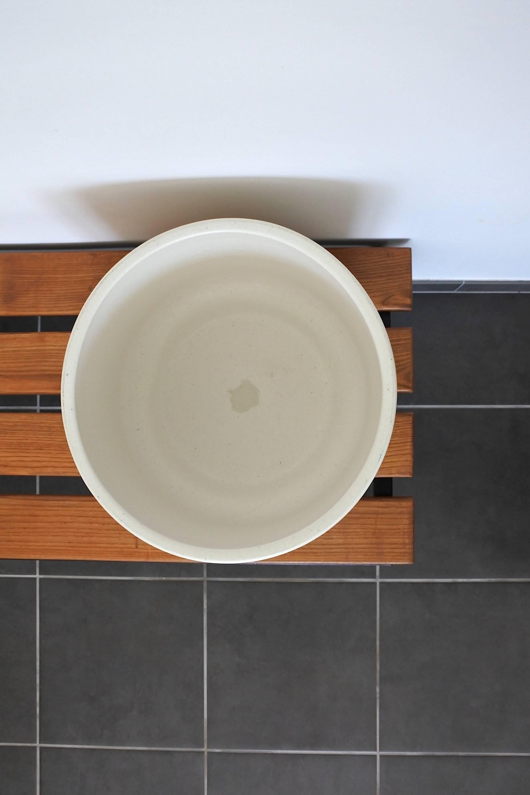 Mid-Century Modern Large Architectural Ceramic Planter by Gainey Pottery, Mid-Century, Laverne CA