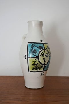 Vase pichet en céramique du milieu du siècle de Georges Jouve, France années 1950