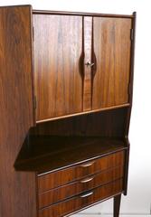 Mid-Century Bar Corner Highboard in Rosewood by Gunni Omann 1950s