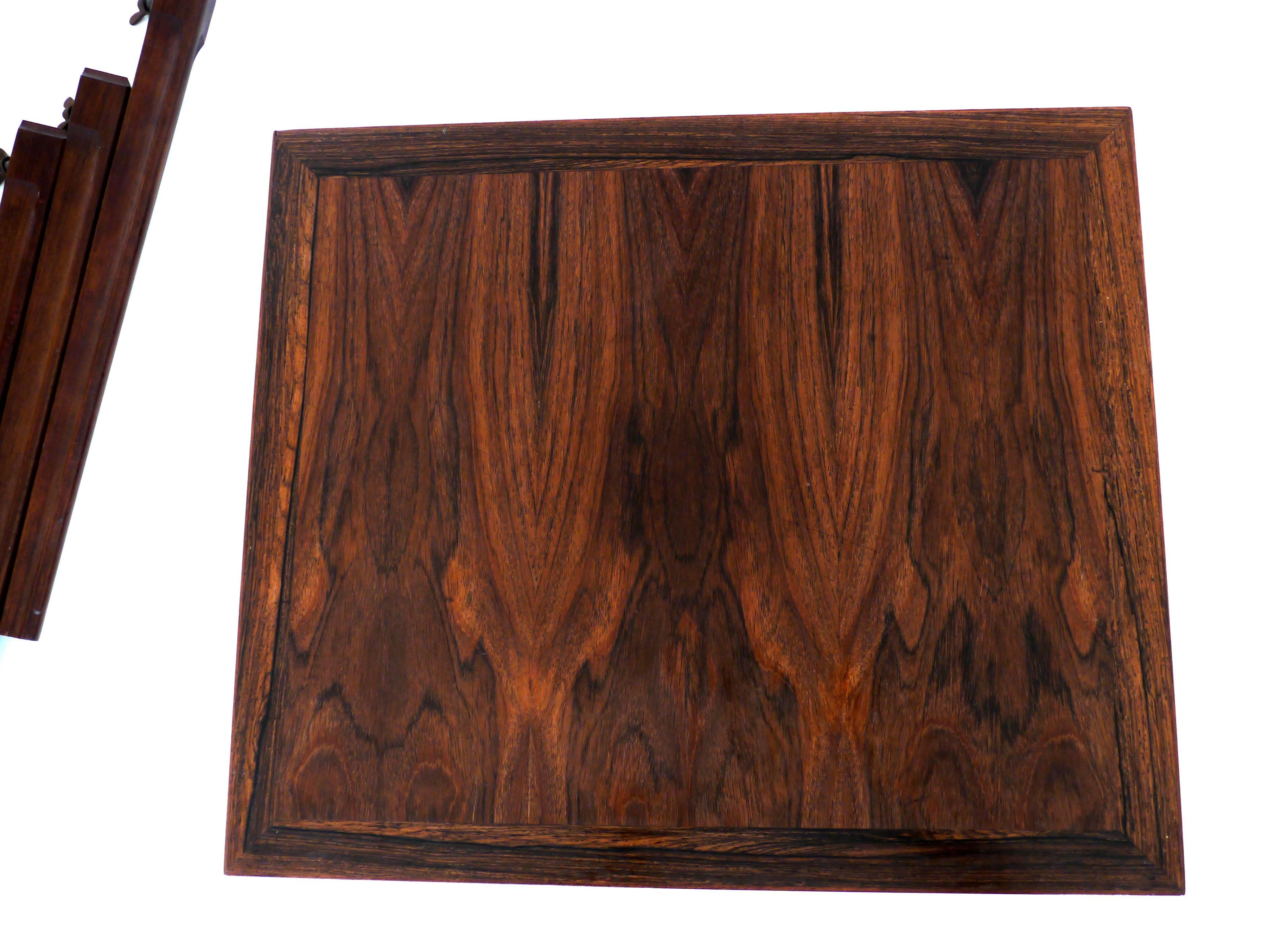 Danish Mid-Century Rosewood Side Table from 1960s For Sale 2