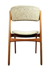 Danish Mid-Century Teak Dining Chairs OD-49 by Erik Buck for O.D. Møbler, 1960s