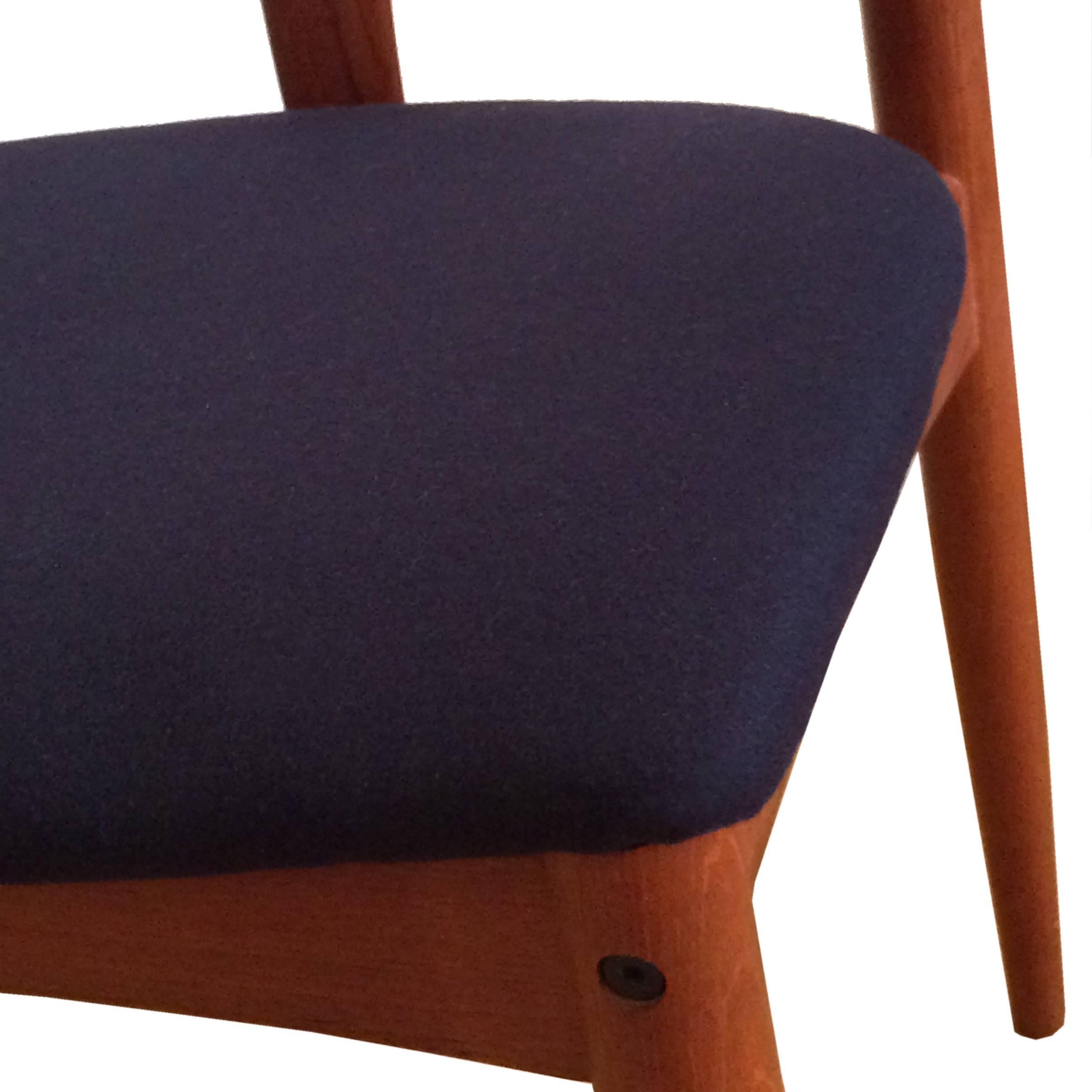 Danish Mid-Century Teak Juliane Chair by Johannes Andersen for Uldum, 1960s For Sale 1
