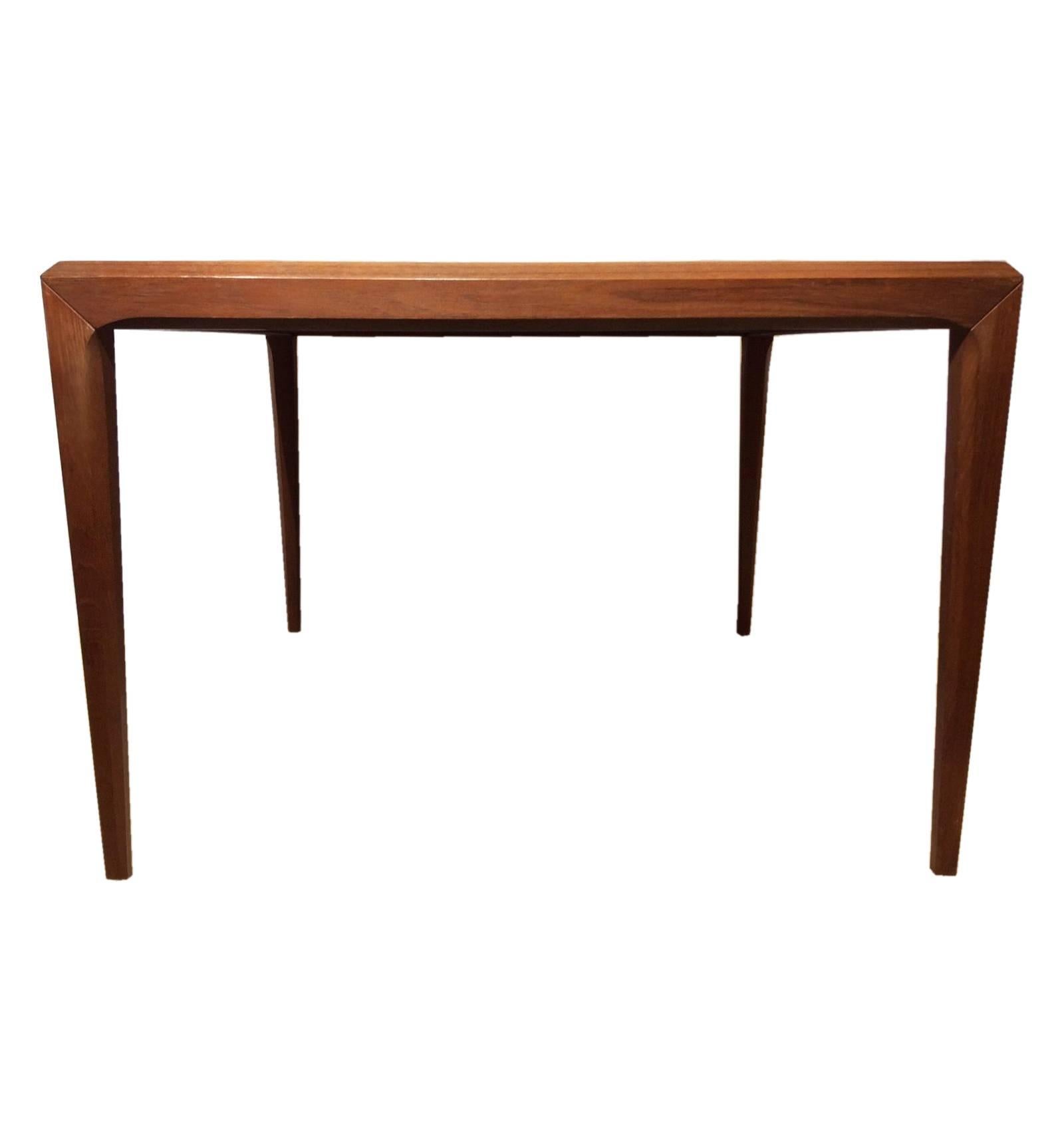20th Century Danish Mid-Century Cubic Teak Coffee Table by Johannes Andersen for Silkeborg For Sale