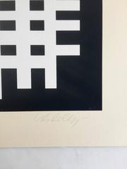 Victor Vasarely, Cintra-Neg, from NB Cinetique