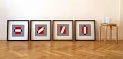Lars-Gunnar Nordström, Progression, Set of Four Serigraphs