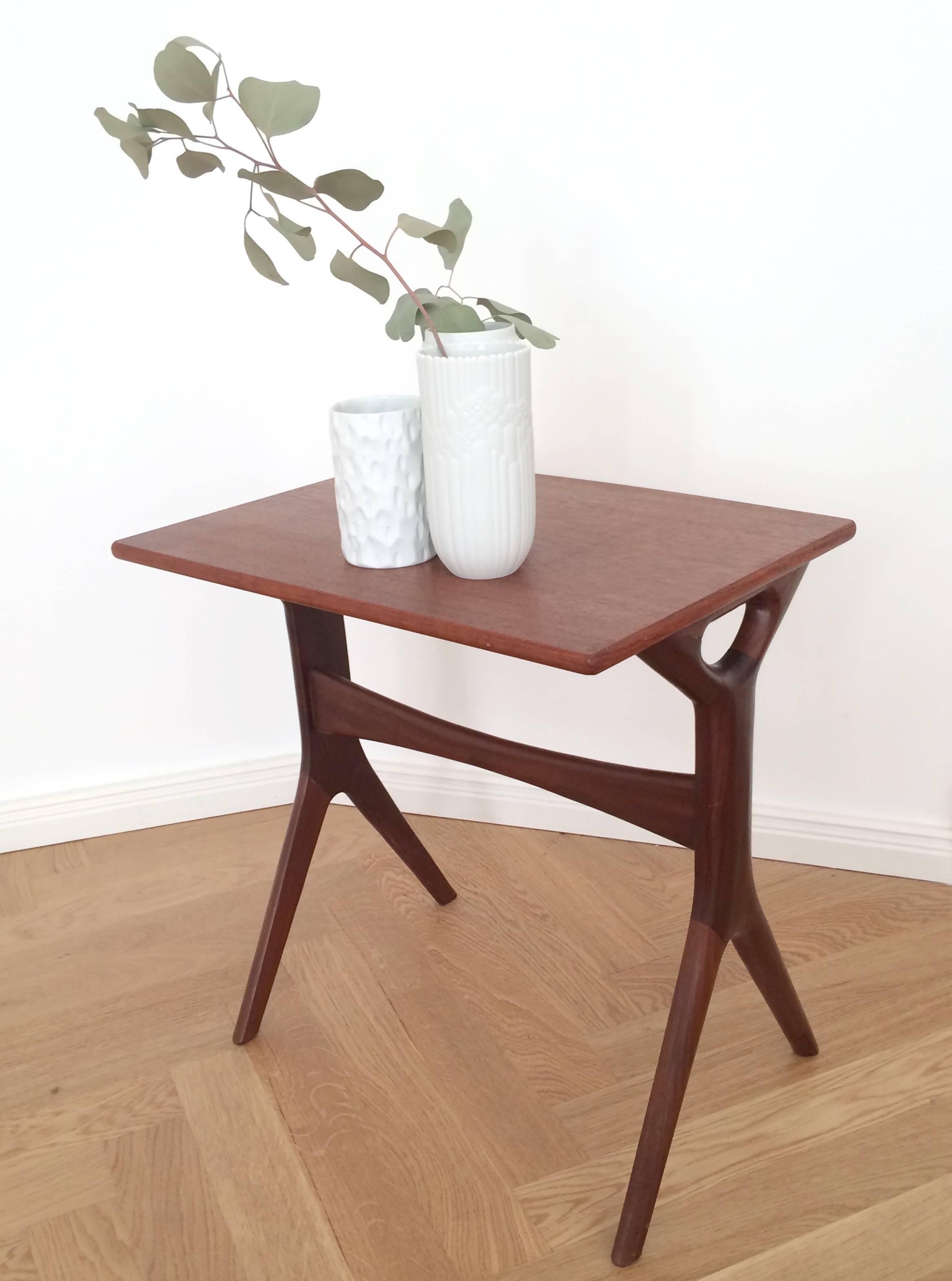 Mid-Century Rosewood Side Table by Johannes Andersen for CFC Silkeborg, 1960s For Sale 3