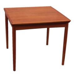 Danish Extendable Teak Dining Table, Poul Hundevad for Dogvad Mobelfabrik, 1960s