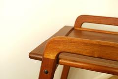 Danish Mid-Century Drinks Trolley with Removable Tray by Sika Mobler, 1960s