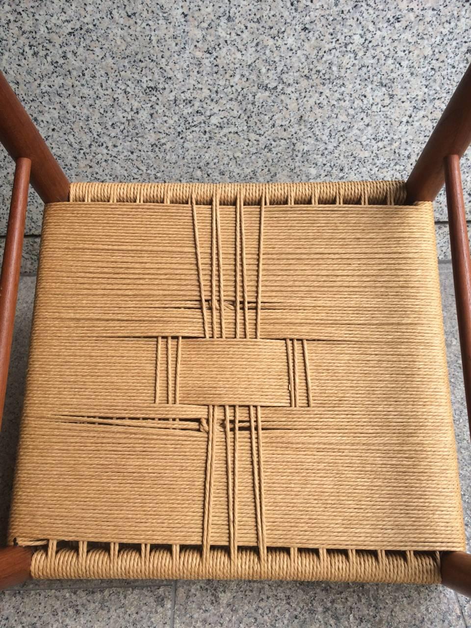 Danish Mid-Century Teak Dining Chairs, H. W. Klein for Bramin 1960s, Set of Four In Excellent Condition For Sale In Basel, CH