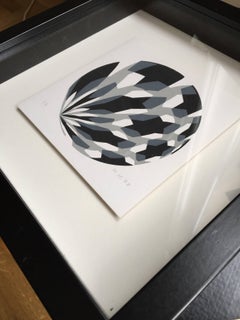 Hans Hinterreiter, Construction ‘1978’ Lithograph, Swiss Concrete Art