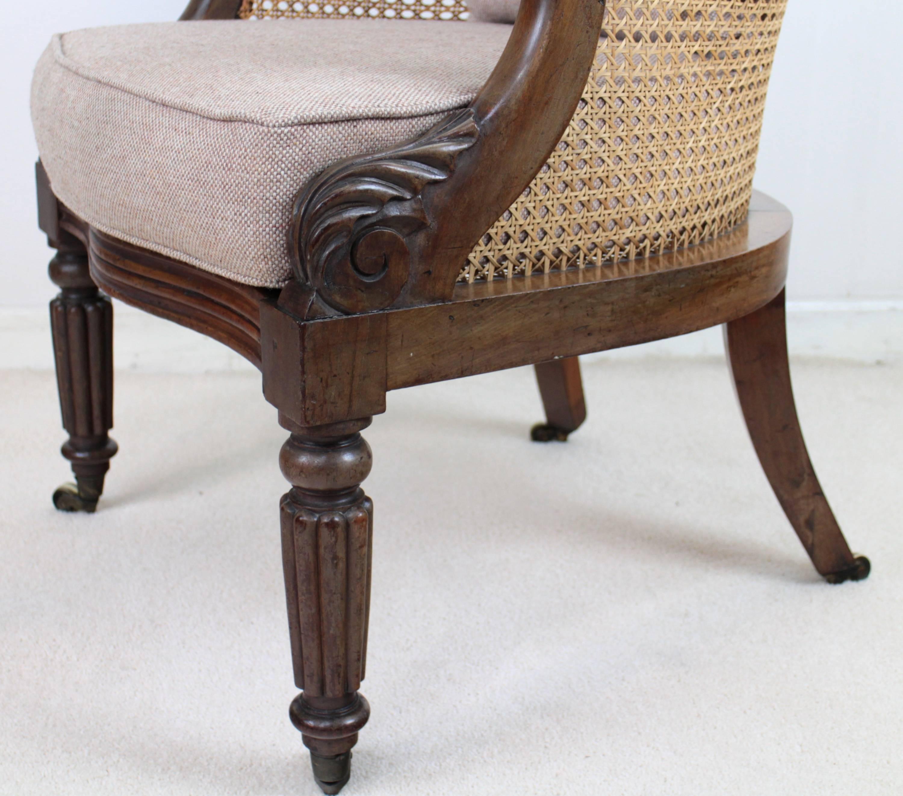 regency cane chair