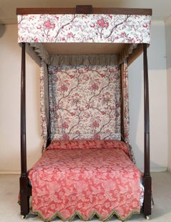George III Mahogany Four-Poster Bed, Attributed to Gillows of Lancaster