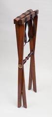 Antique English Mahogany Folding Tray Stand, circa 1840