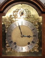 German 19th Century Walnut Bracket Clock by W&H