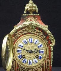 French 19th Century Boulle Mantel Clock