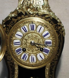 French 19th Century Boulle Mantel Clock