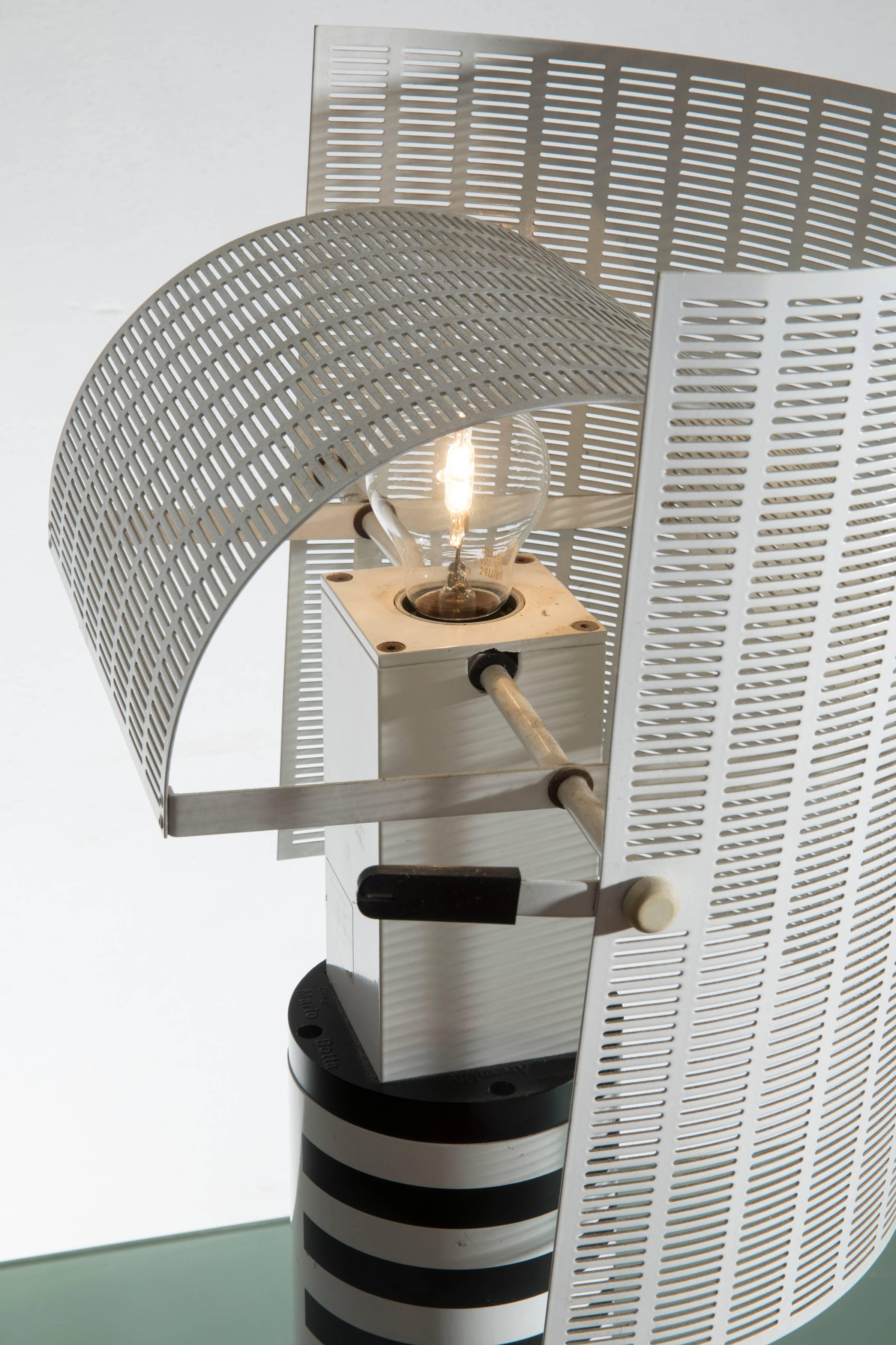 Italian Mario Botta Shogun Table Lamp for Artemide