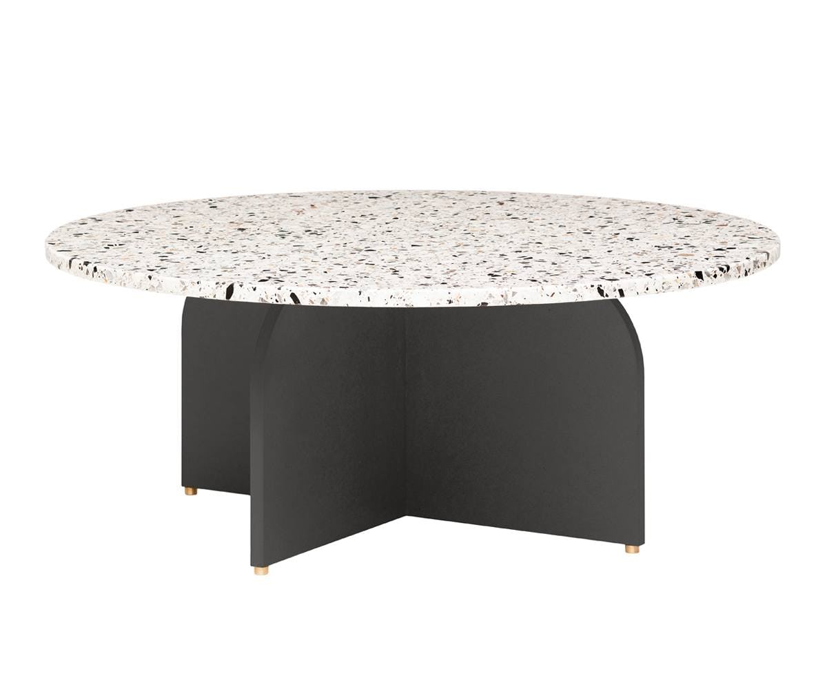 Fap Terrazo Coffee Table Contemporary Swedish In Fap Terrazo Coffee Table Contemporary Swedish In Terrazzo Top For At 1stdibs
