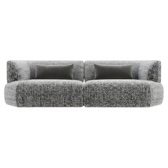 Extra Deep Fully Upholstered Sofa With Minimalist Design & Ergonomic Proportions