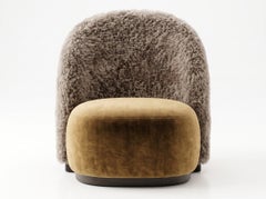 Guard Armchair by Mondo Design Studio: Velvet & Faux Fur Modern Design