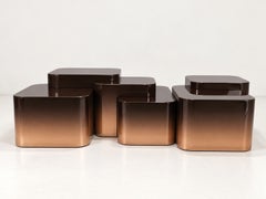 Platea Coffee Table in Hand-Polished High-Gloss Gradient Lacquer