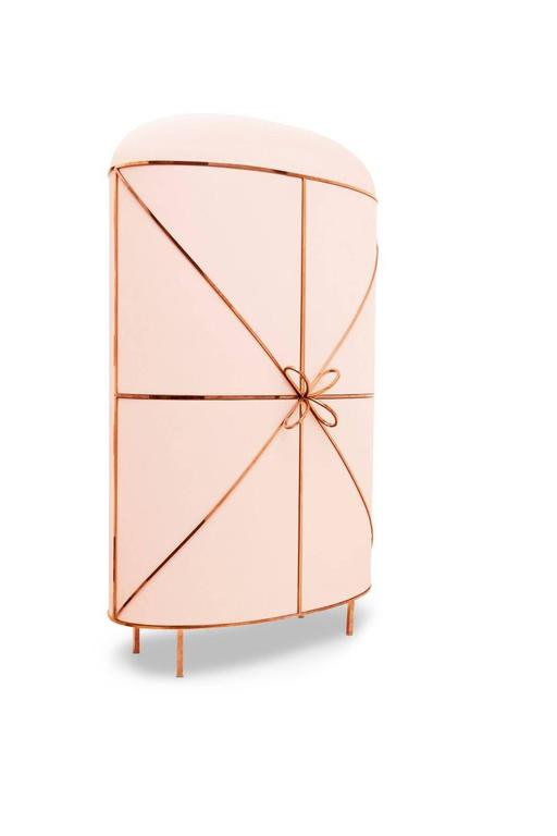 In Stock 88 Secrets Bar by Nika Zupanc, Contemporary Blush Rose Bar