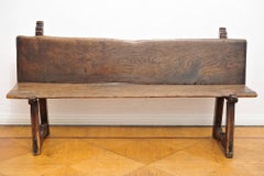 Early 19th Century French Bench Made of Walnut