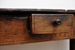 Early 19th Century Farm Dinning Table 1820 Made of Ash Tree