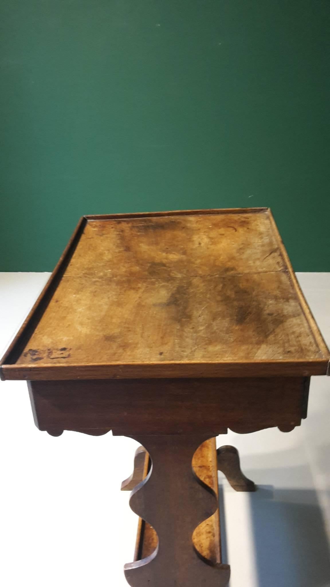 Late 19th Century French Side Table Made of Walnut 2