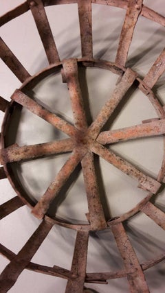 20th Century French Basket Made of Metal, 1950s