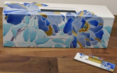 Japanese Kutani Hand-Painted Contemporary Potpourri Vessel by Master Art