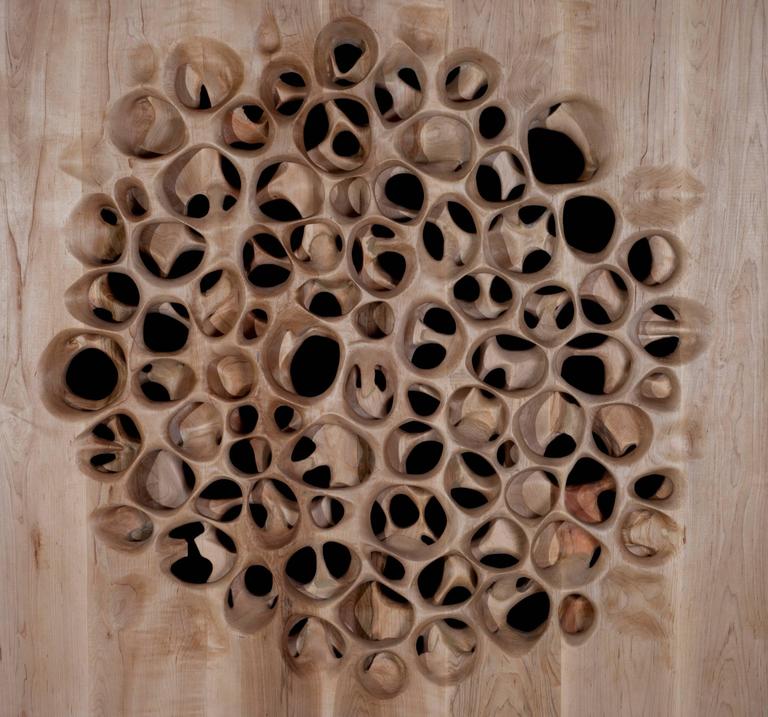 Wooden Wall Panel Solid Wood Contemporary Modern Wall Decor For Sale at