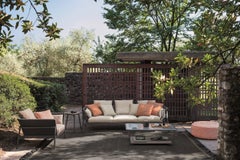 Roda Indoor- oder Außenbereich Piper 103 Niedriges Sofa entworfen von Rodolfo Dordoni